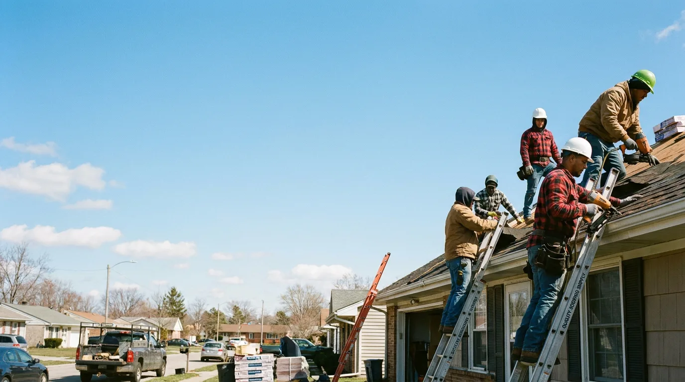 Roofing in Bowen, IL near me